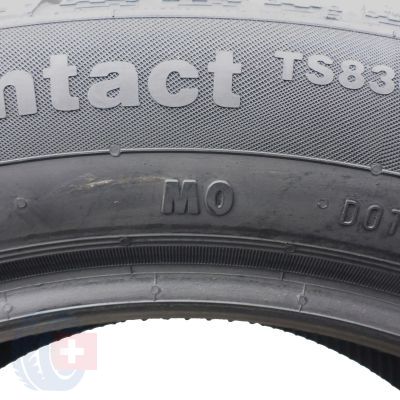 8. 4 x CONTINENTAL 245/50 R18 104V XL M0 ContiWinterContact TS830P Zima 2015, 2016 6,5-7mm