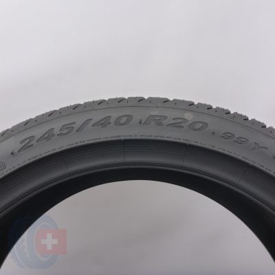 4. Opona 245/40 R20 1x PIRELLI 99Y P Zero BMW RFT Letnia 2018 Nieużywana