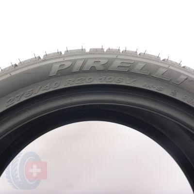4. Opony 275/40 R20 2x PIRELLI 106V XL Scorpion Ice Snow RFT BMW Zimowe 2019 6,8-7mm