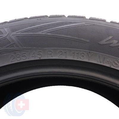 6. 4 x VREDESTEIN 285/45 R21 113Y XL Wintrac Pro Zima 7,9mm 2022 Jak Nowe