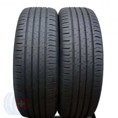5. 4 x CONTINENTAL 215/60 R17 96H ContiEcoContact 5 Lato DOT20 6,2mm