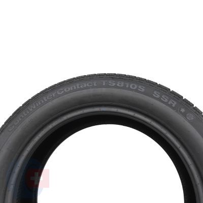 6. Opony 245/50 R18 2x CONTINENTAL 100H ContiWinterContact TS810S BMW RSC zimowe 7,8mm 2021 Jak Nowe
