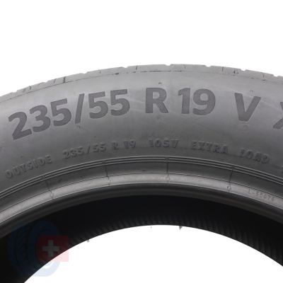 5. 4 x CONTINENTAL 235/55 R19 105V EcoContact 6 Lato 2020 Jak Nowe Nieużywane