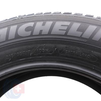 3. 1 x MICHELIN 215/65 R17 103H XL Alpin 5 Zima 2022 7mm Jak Nowa