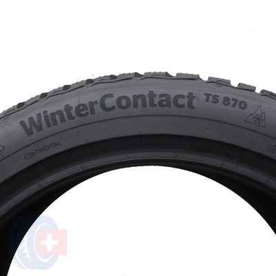 7. Opony 225/45 R17 2x CONTINENTAL 91H WinterContact TS870 Zimowe 2023 7,5-8,8mm